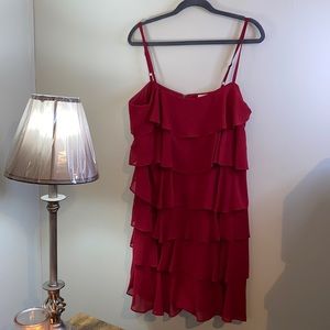 Woman’s Loft Dress Red 14